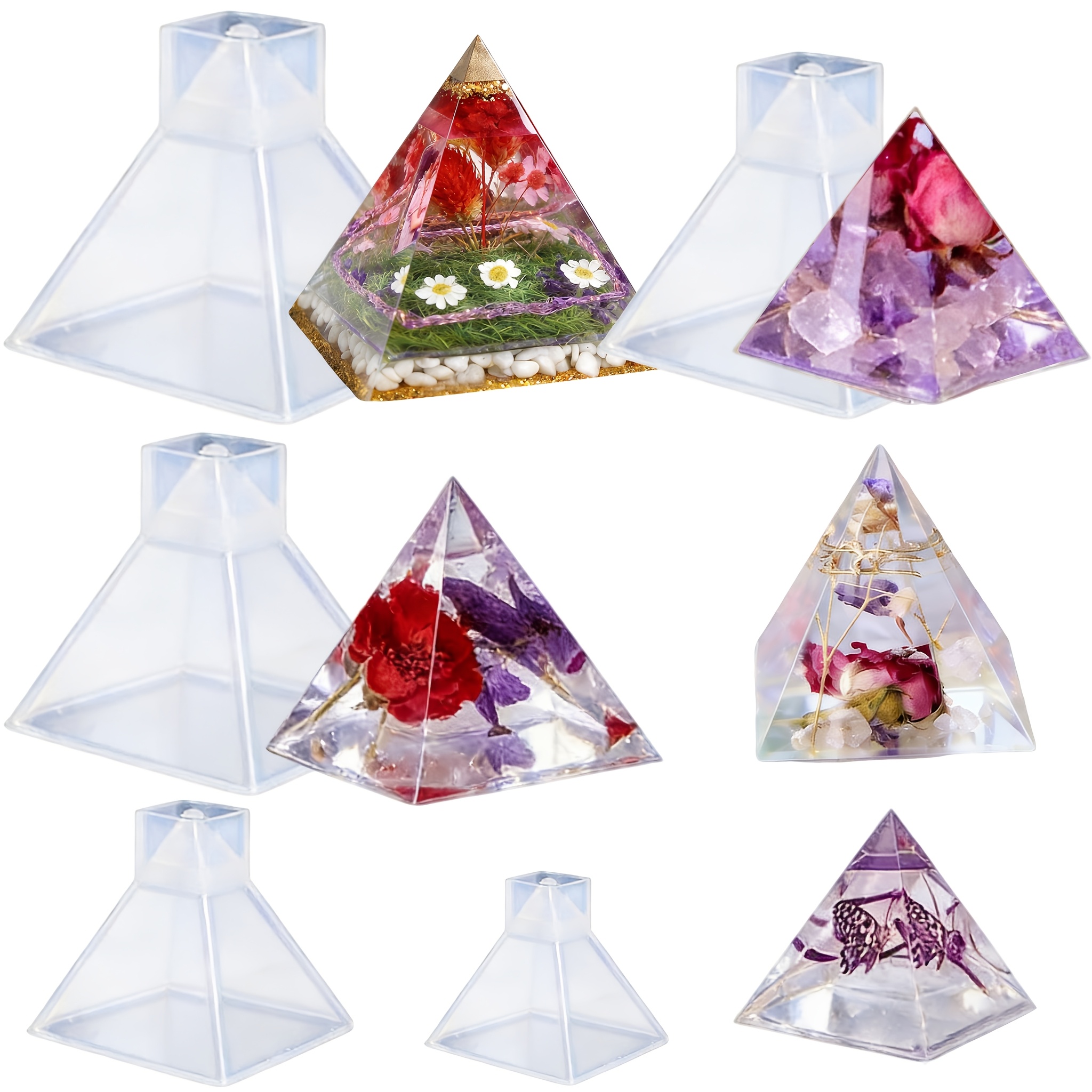 Resin Jewelry Kit - Набор из 5 форм для заливки