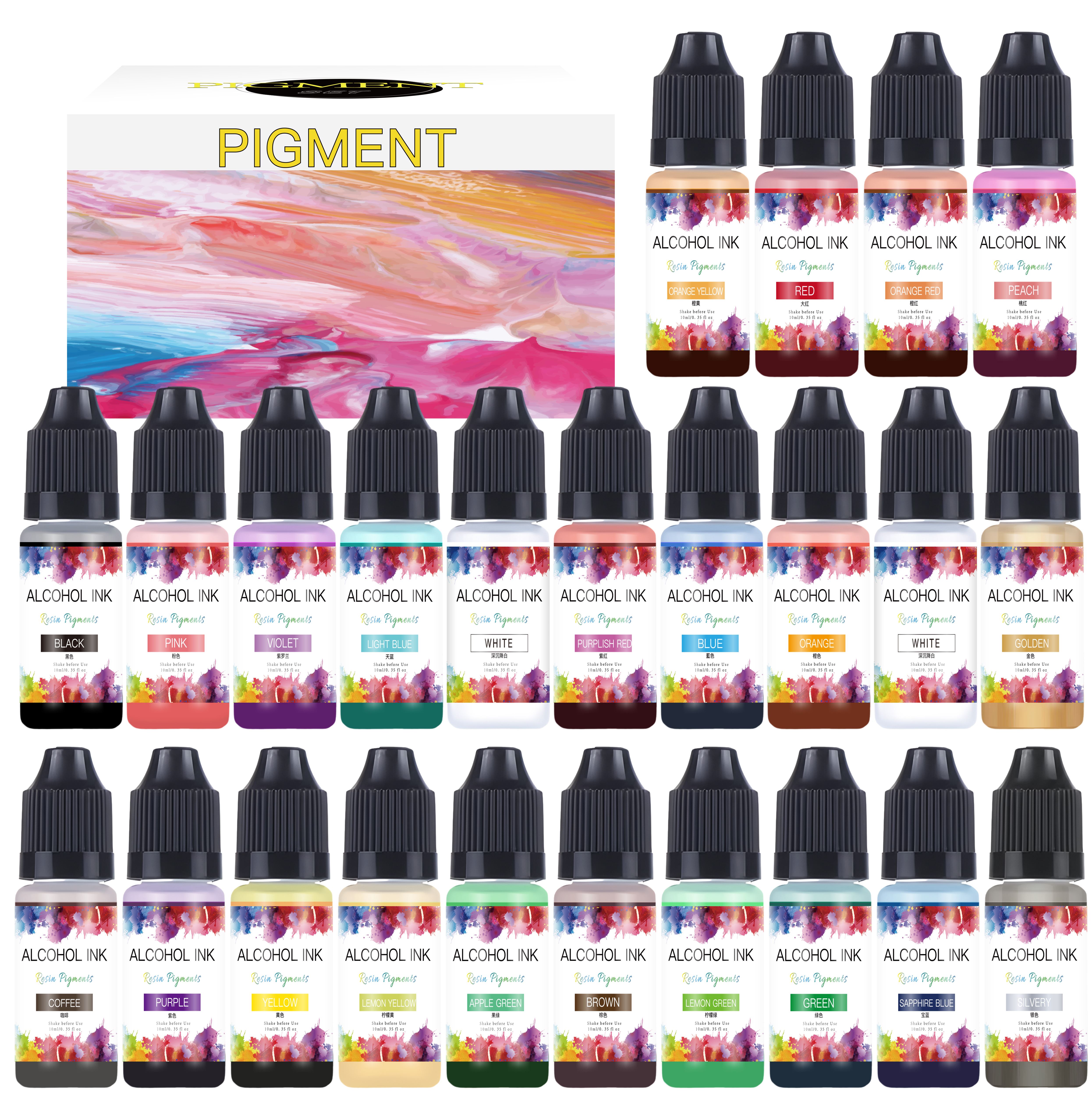 Resin Dye Alcohol - 10 мл спиртовые чернила, художественный пигмент