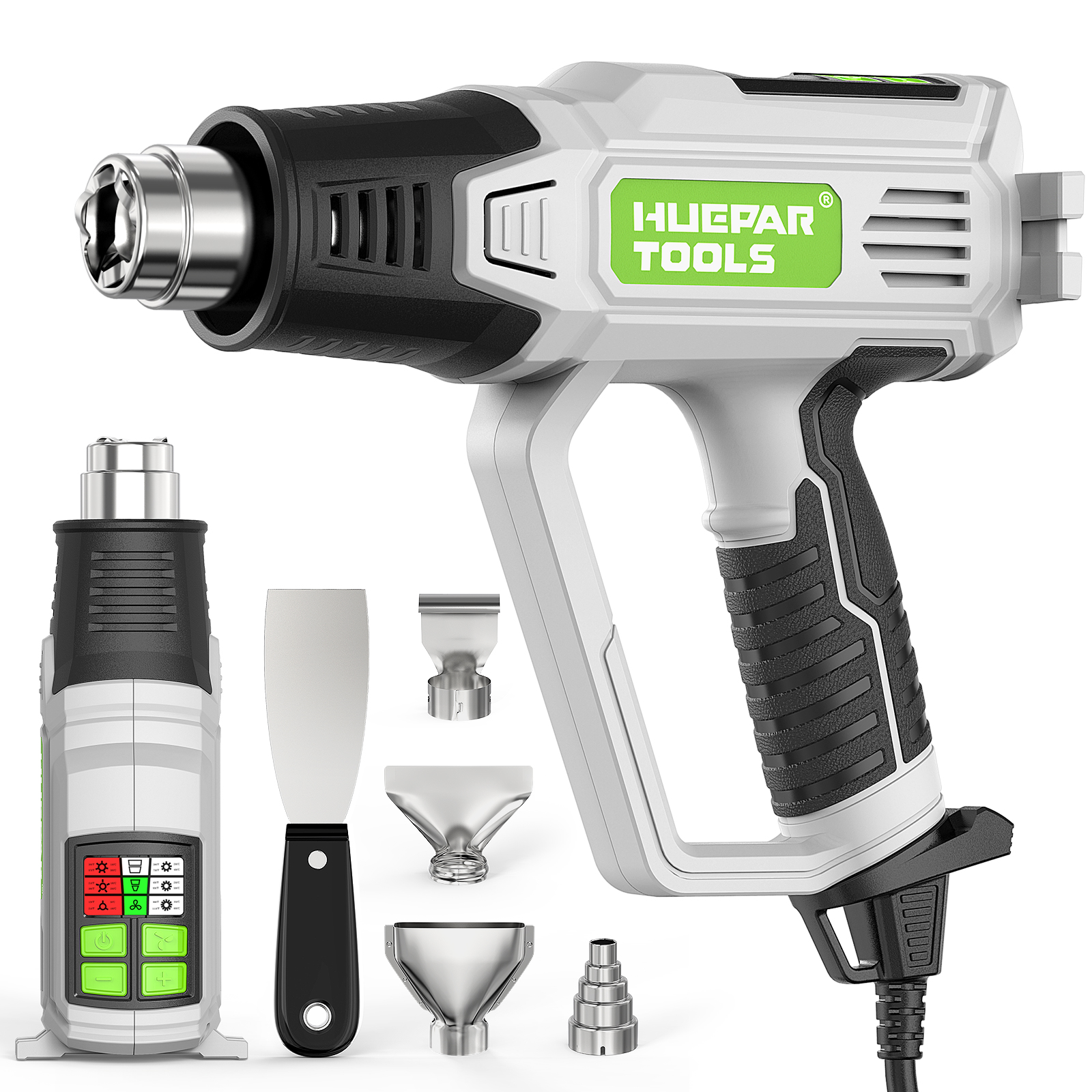 Heat Gun Small - Пистолет горячего воздуха с ЖК-дисплеем 12,