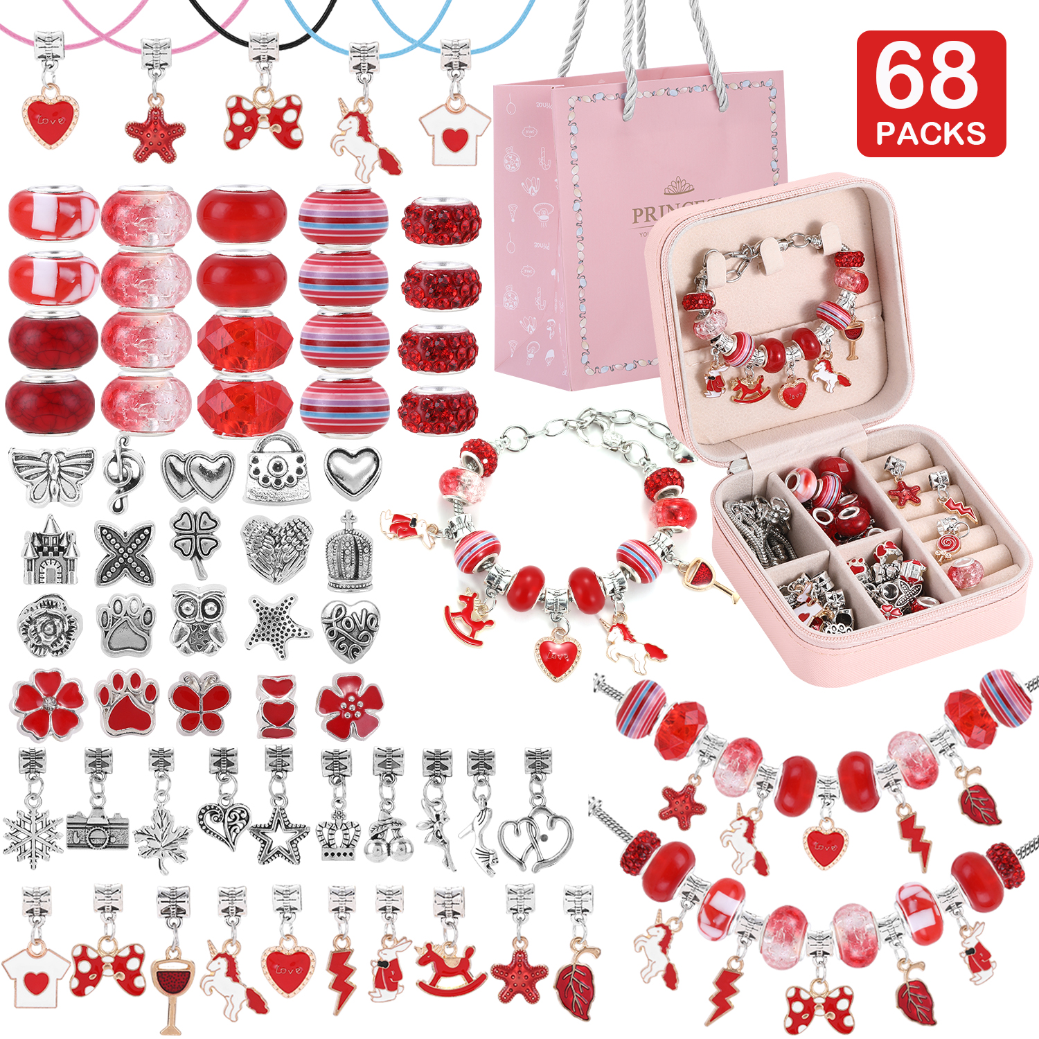 Resin Craft Kit - Набор для изготовления браслетов из бусин,
