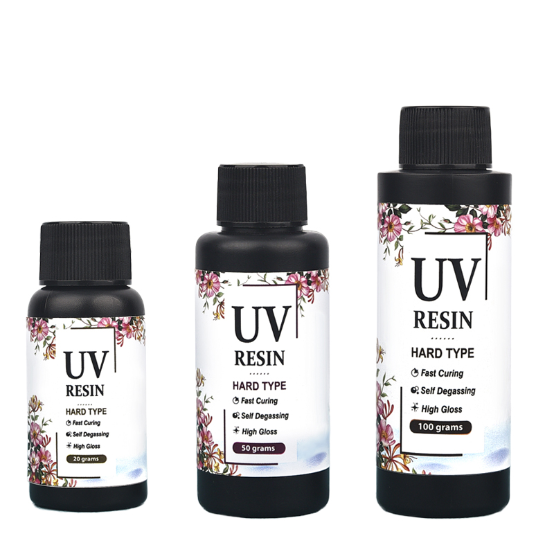 Epoxy Uv Resin Kit - 20 г/50 г/100 г Кристаллическая смола