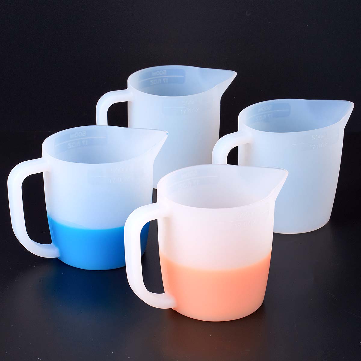 Mixing Cup Silicone - Силиконовый мерный стакан 500 мл с