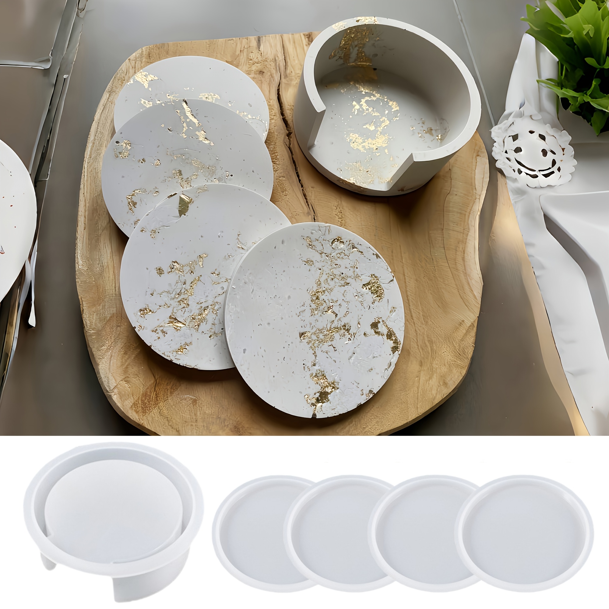 Serving Tray Mold - Набор из 5 силиконовых форм для