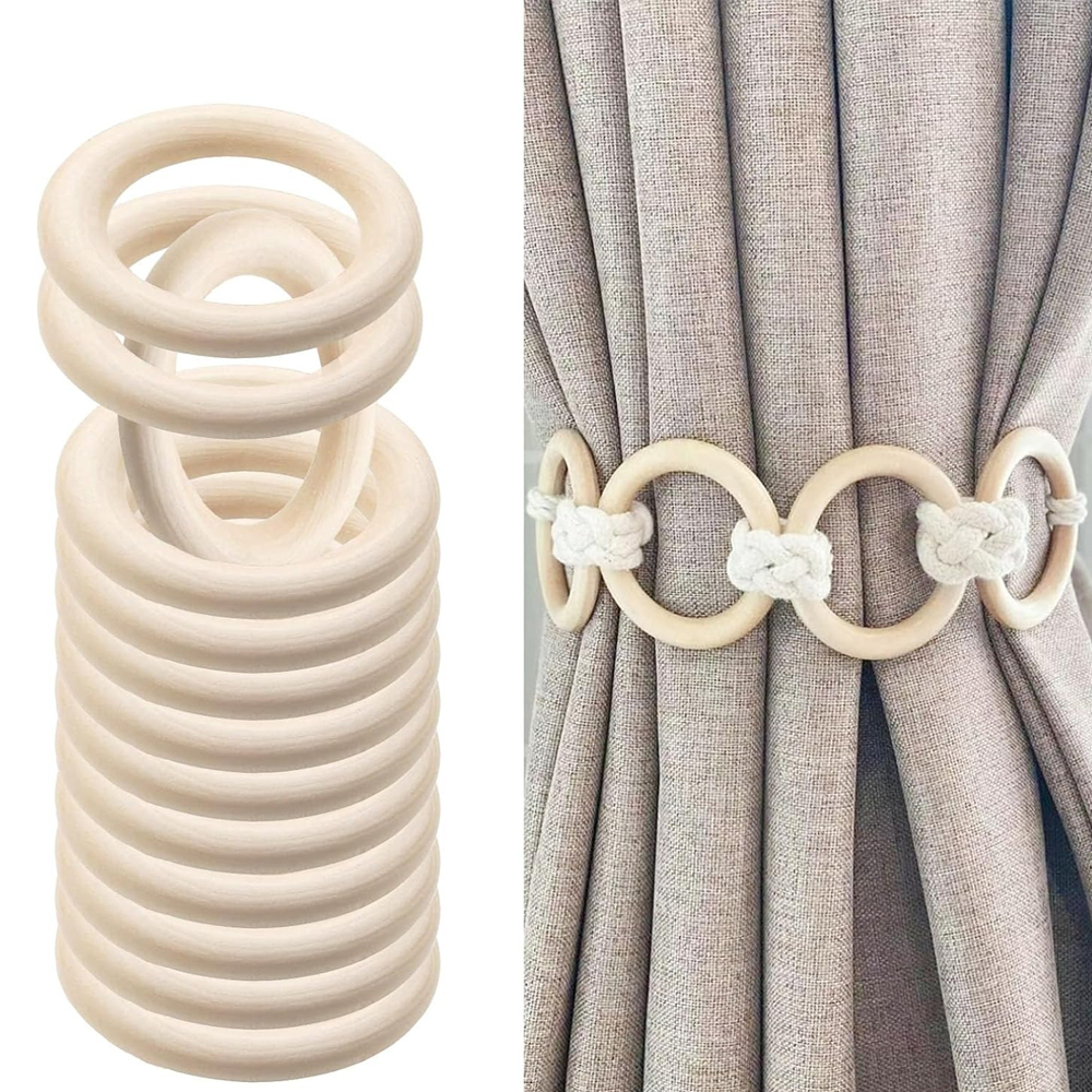 Wood Ring Blank - 20 шт. деревянные кольца для рукоделия