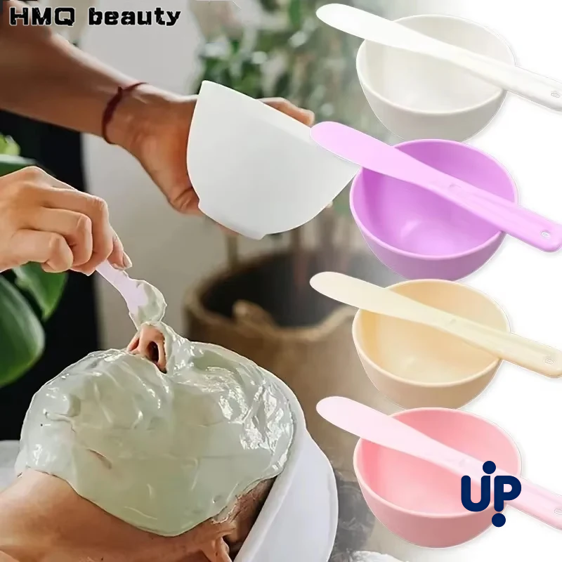 Mixing Cup Silicone - Набор для смешивания масок: силиконовая кисть,