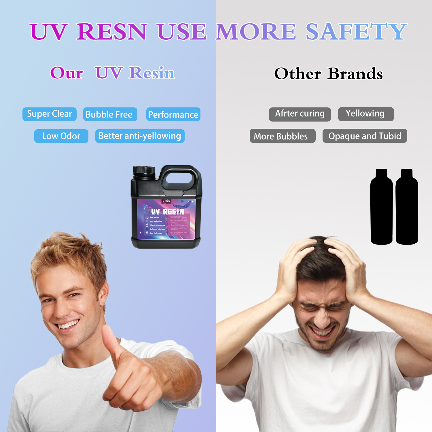 Массовая УФ-смола Кристально ч – обзор и цена Epoxy Uv Resin Kit