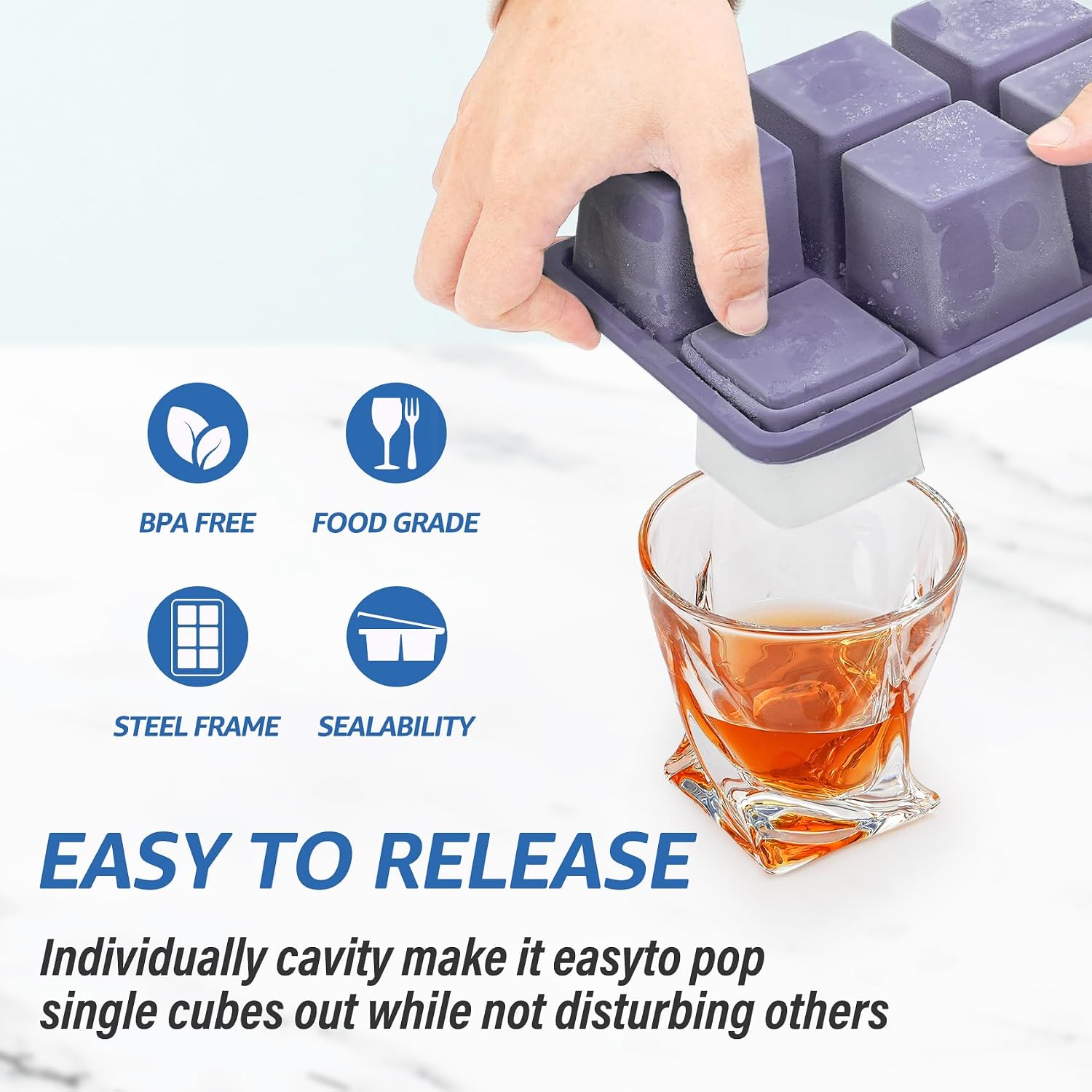 Силиконовые формы для льда: на – обзор и цена Silicone Mold Tray