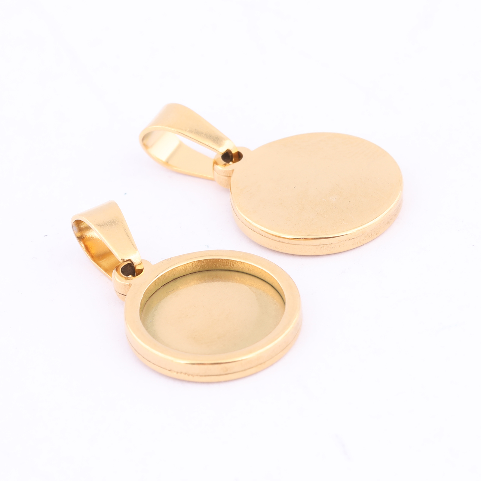 10 шт. позолоченные черные 12  – обзор и цена Bezels Set Pendant