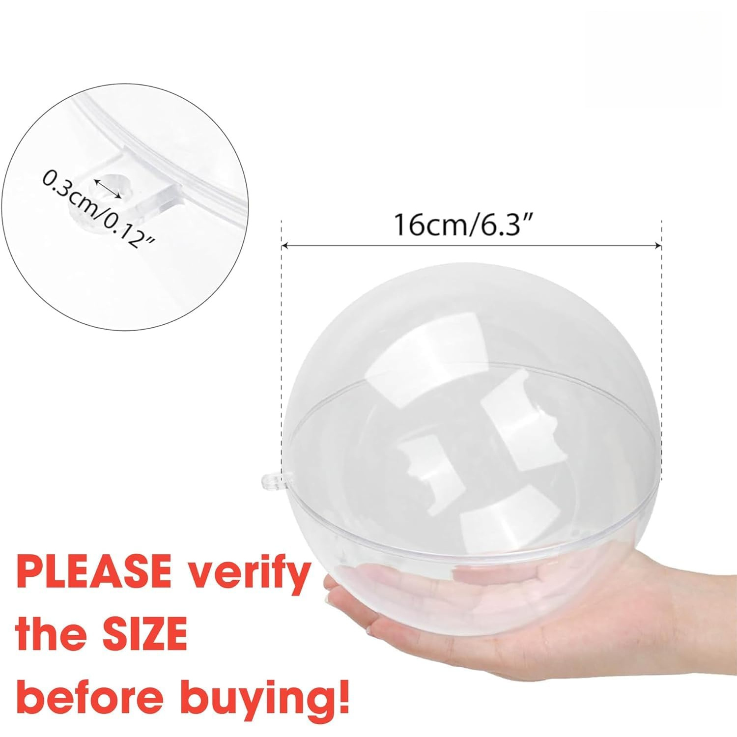 Прозрачные шары для декора, оч – обзор и цена Dome Mold Clear