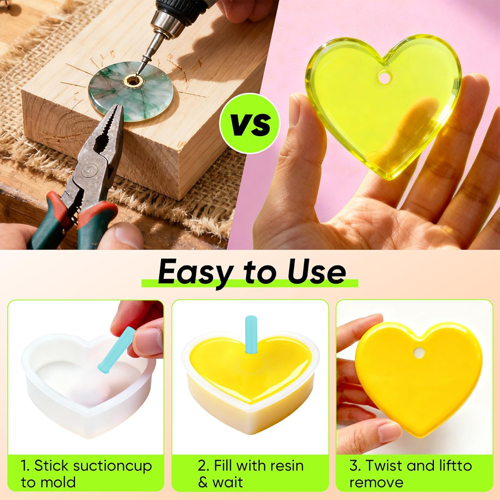 Набор для вырезания отверстий  – обзор и цена Epoxy Uv Resin Kit