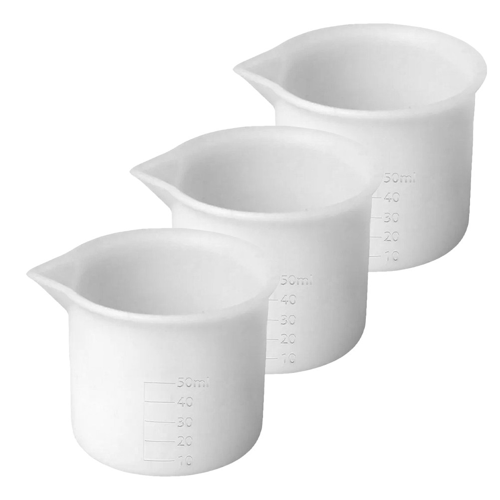 3 шт. силиконовых мерных стака – обзор и цена Mixing Cup Silicone