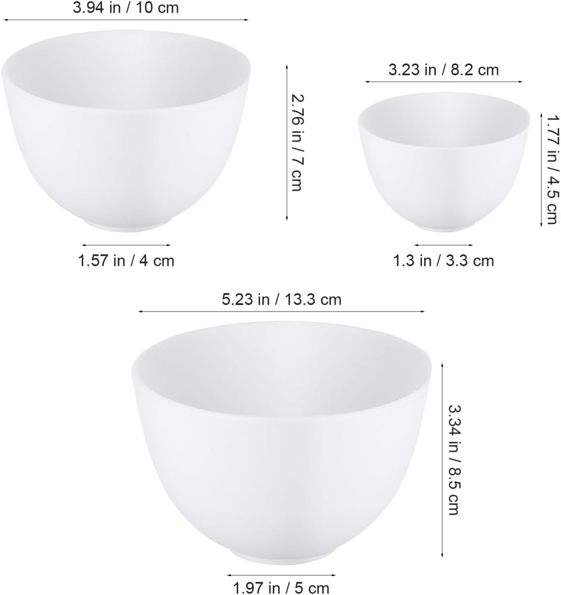 Набор из 3 силиконовых чаш для – обзор и цена Mixing Cup Silicone