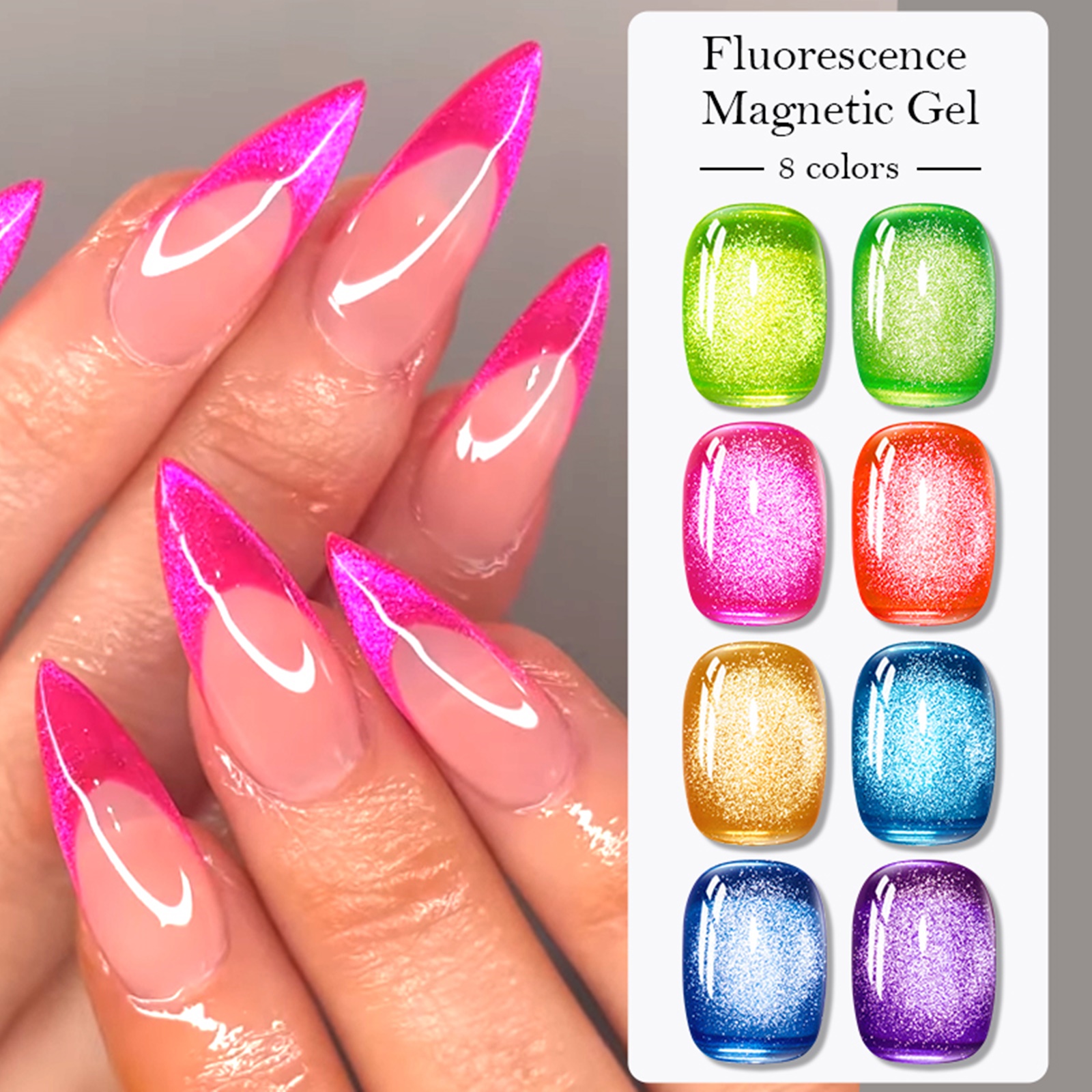 12 шт./компл. набор магнитных  – обзор и цена Resin Glitter Pack
