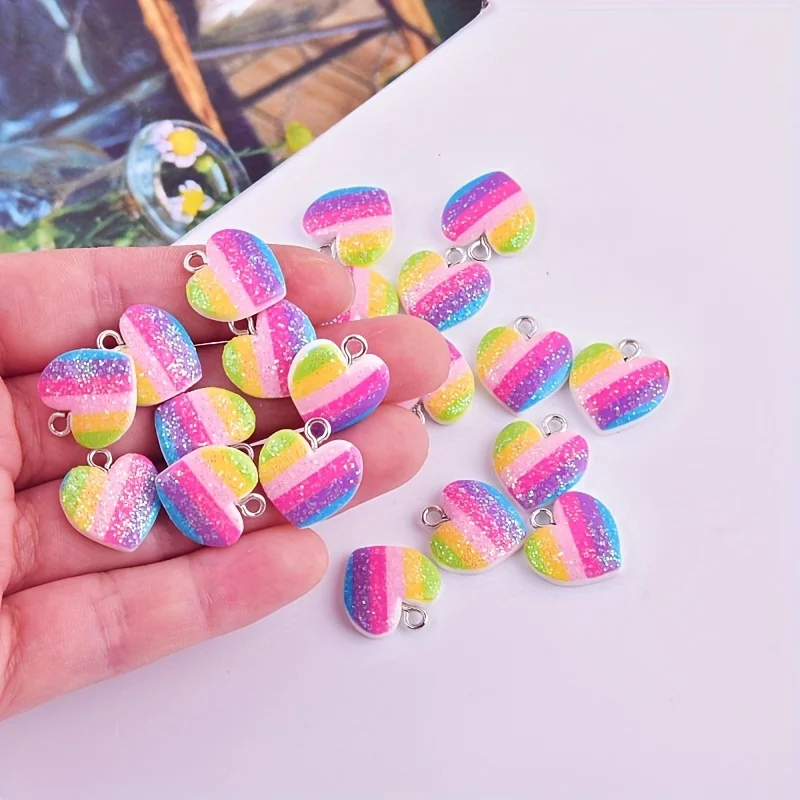 10 шт. разноцветных подвесок в – обзор и цена Resin Craft Projects