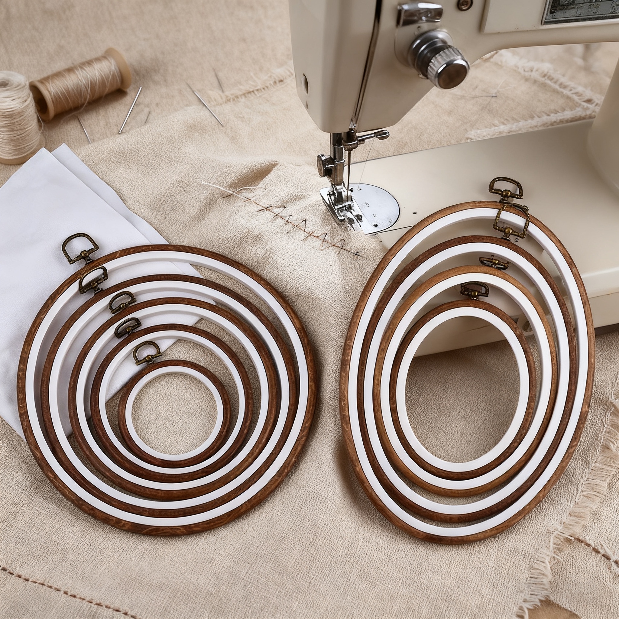 10 шт. швейный инструмент, кру – обзор и цена Wood Ring Blank