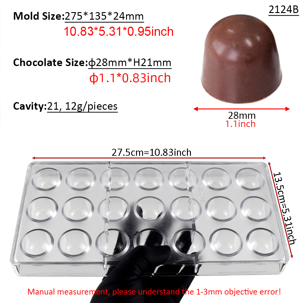 Форма для шоколада на 21 ячейк – обзор и цена Dome Mold Clear