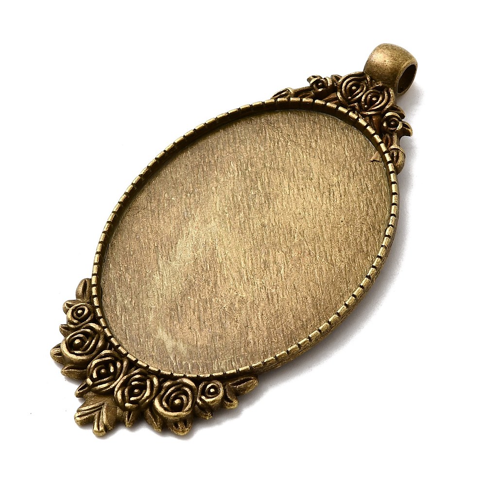 10 шт. винтажных подвесок-кабо – обзор и цена Bezels Set Pendant