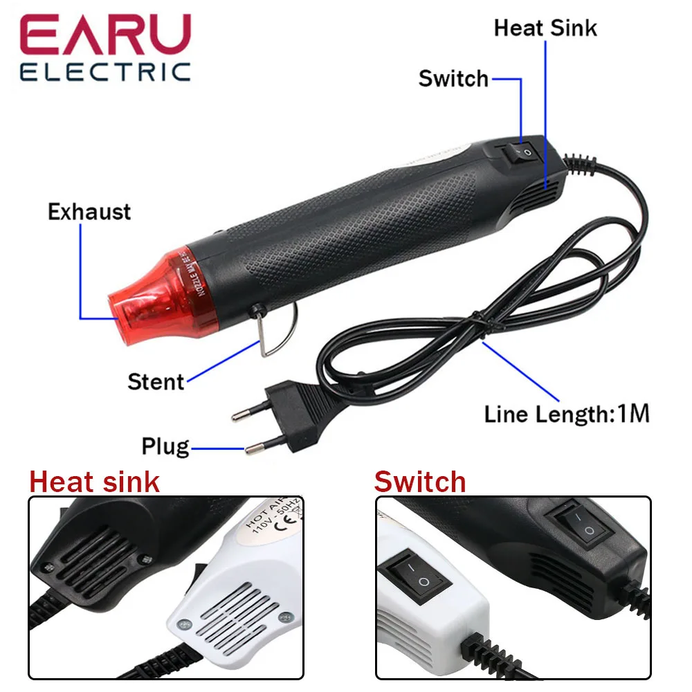 Мини-фен для горячего воздуха  – обзор и цена Heat Gun Small