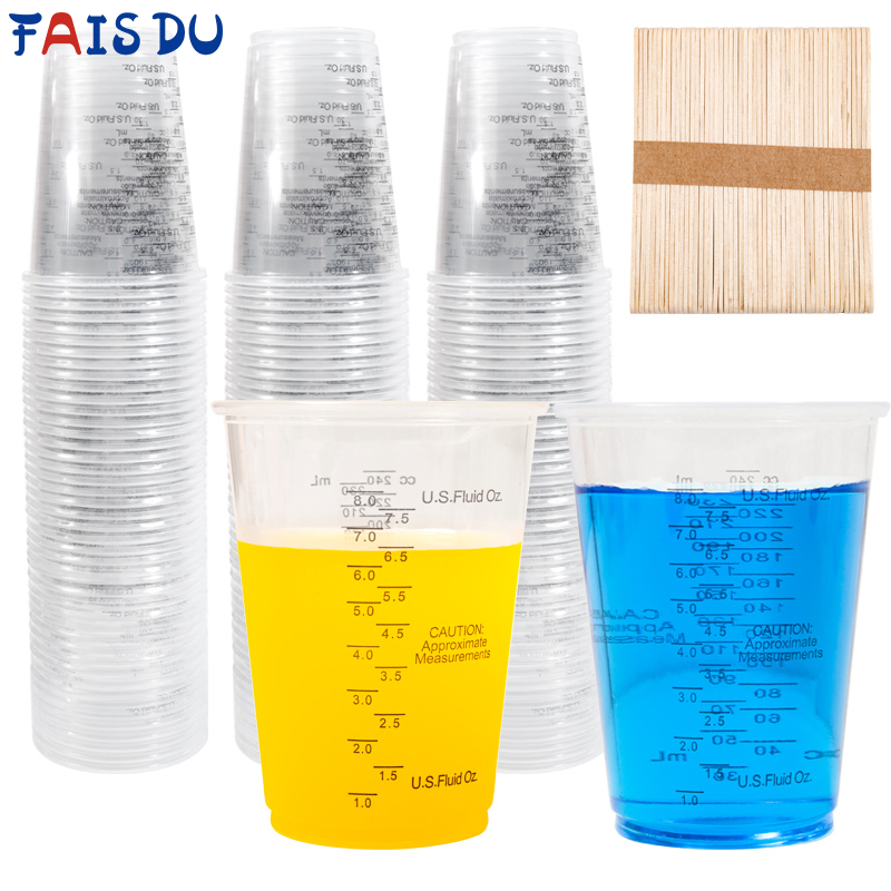 FAIS DU 20,50,80,100 и 200шт 8 – обзор и цена Mixing Cup Silicone