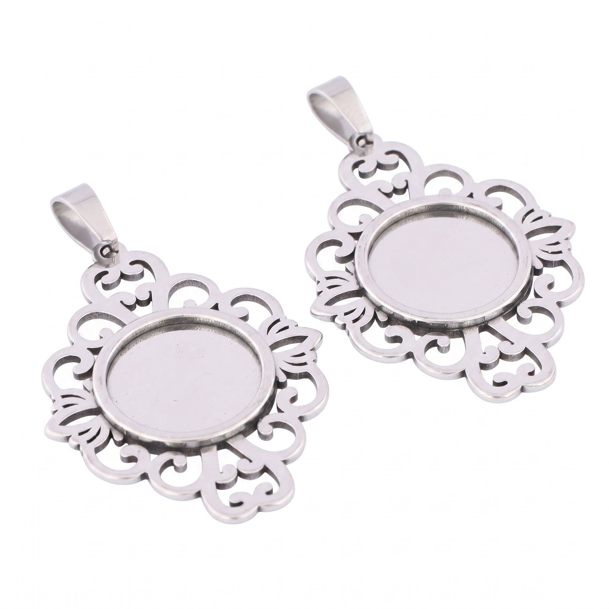5 шт. заготовок для кулонов из – обзор и цена Bezels Set Pendant