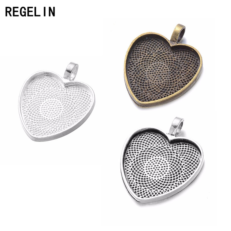 Ожерелье REGELIN в форме сердц – обзор и цена Bezels Set Pendant