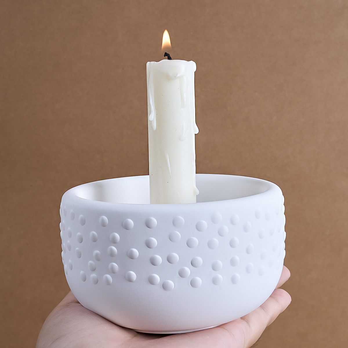 Подсвечник в горошек, силиконо – обзор и цена Coaster Mold Round