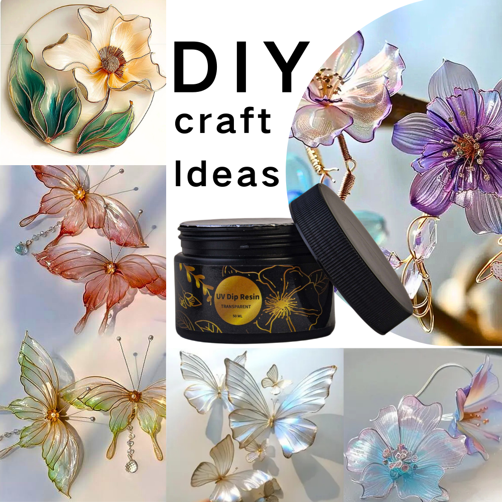 Набор клеев для УФ-смолы DIP,  – обзор и цена Flower Preservation Resin