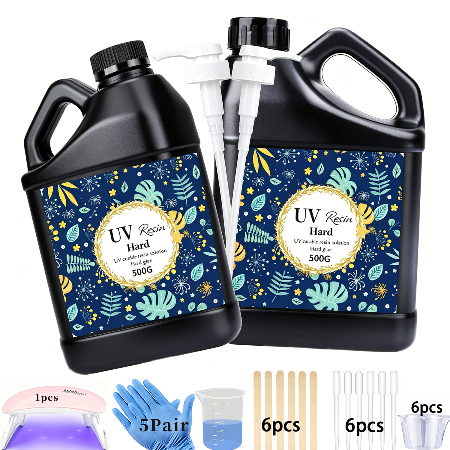 Кристально чистая и без запаха – обзор и цена Epoxy Uv Resin Kit