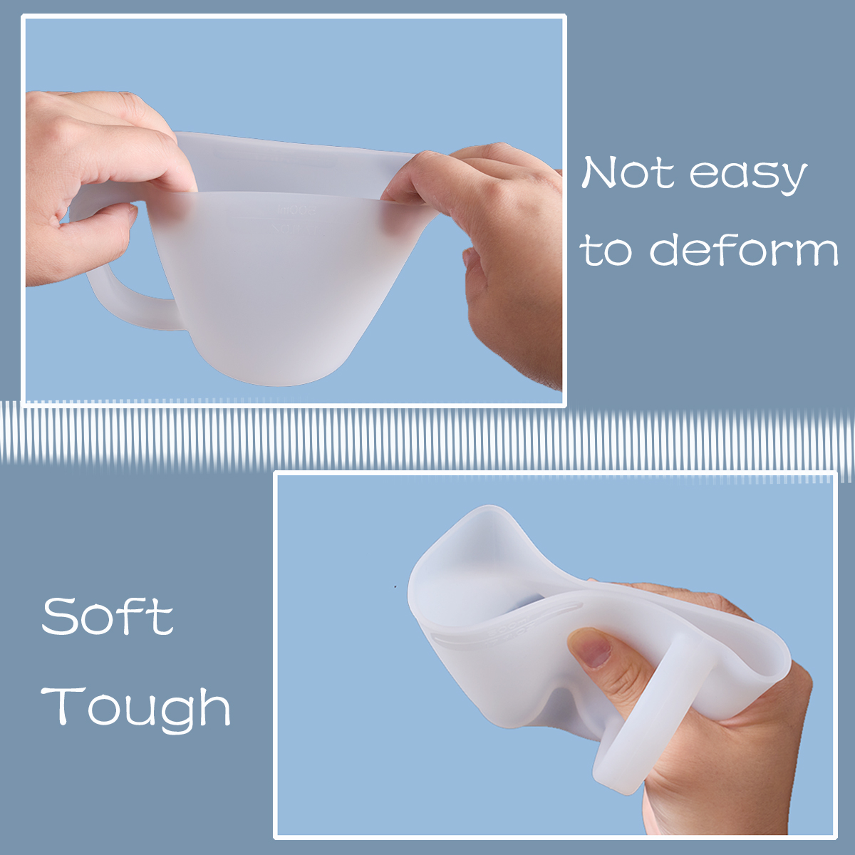 Силиконовый мерный стакан 500  – обзор и цена Mixing Cup Silicone