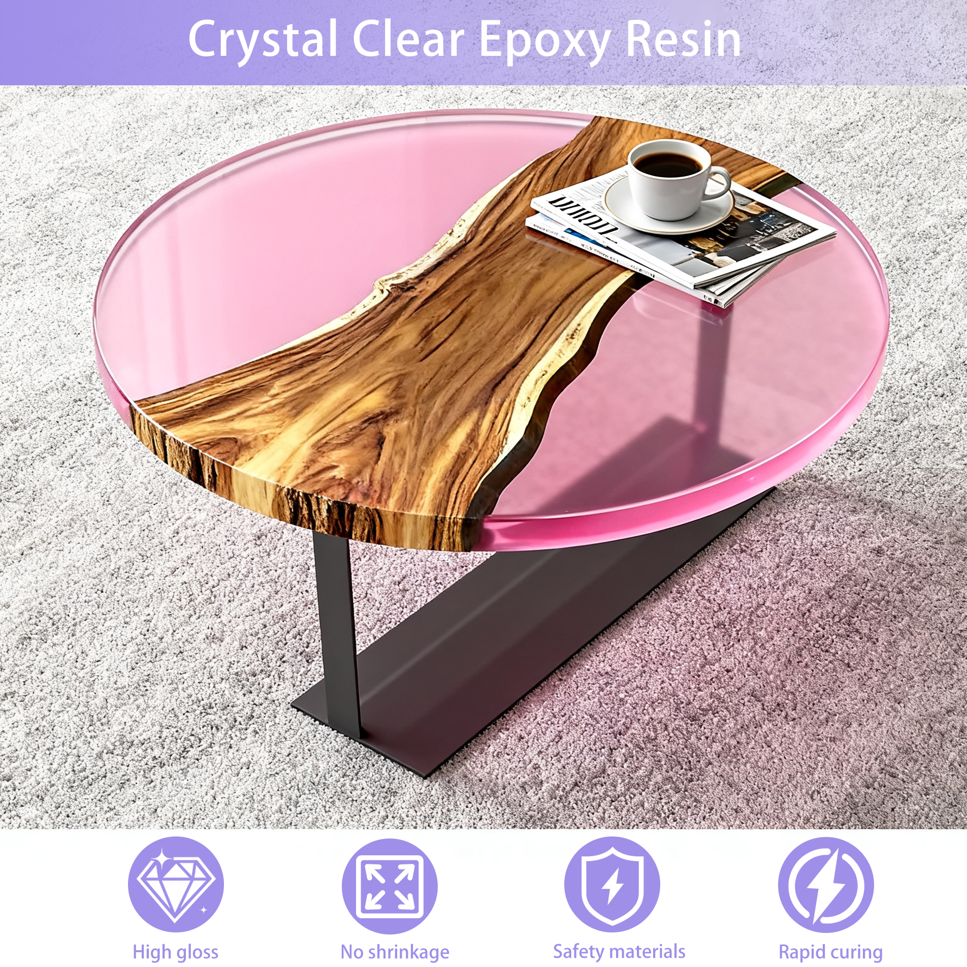 200 г УФ-смола, кристально чис – обзор и цена Epoxy Uv Resin Kit