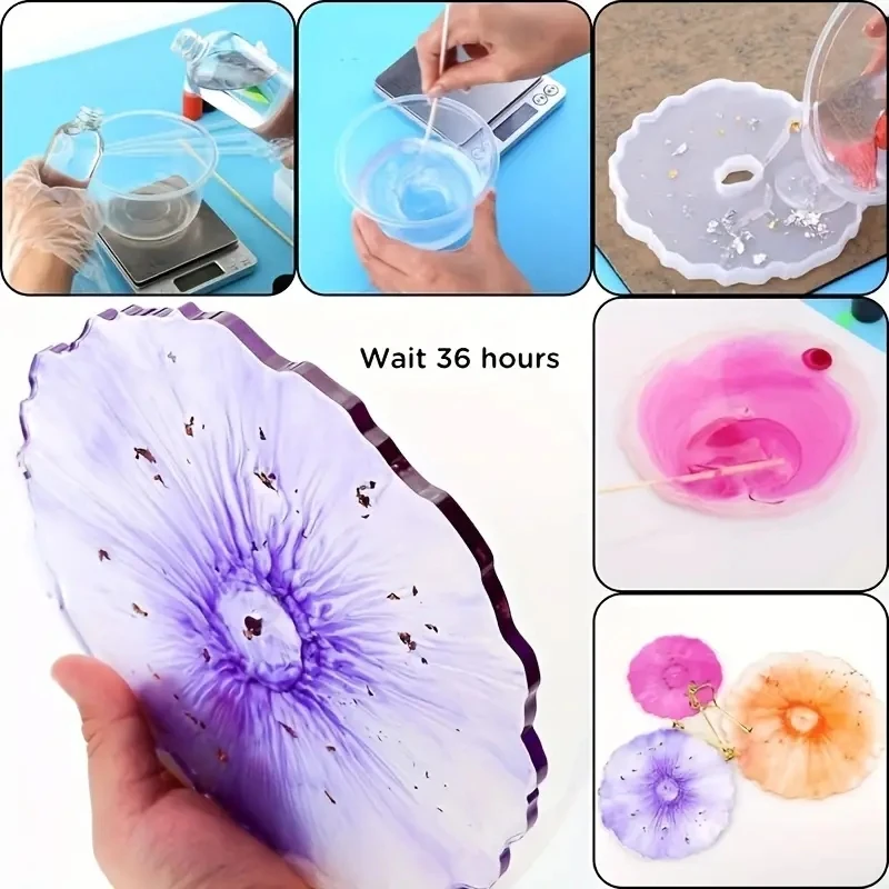 Трехуровневая форма для литья  – обзор и цена Geode Mold Silicone