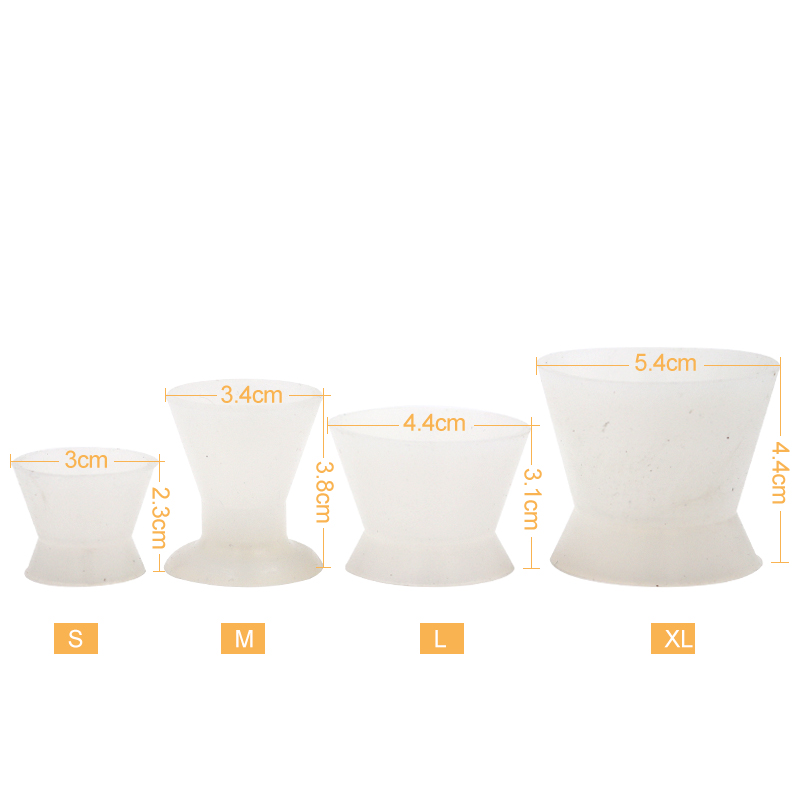 4 шт., силиконовая миска для с – обзор и цена Mixing Cup Silicone