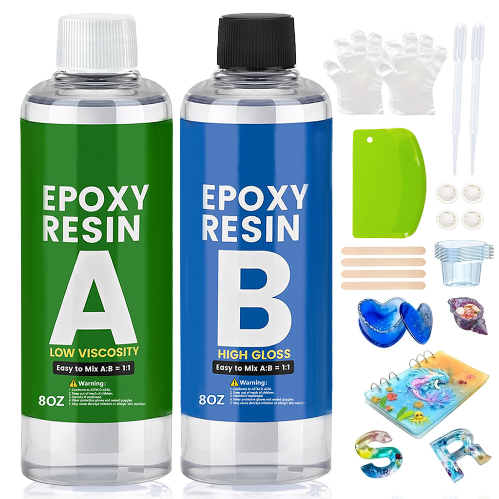 Набор для заливки эпоксидной с – обзор и цена Resin Jewelry Kit