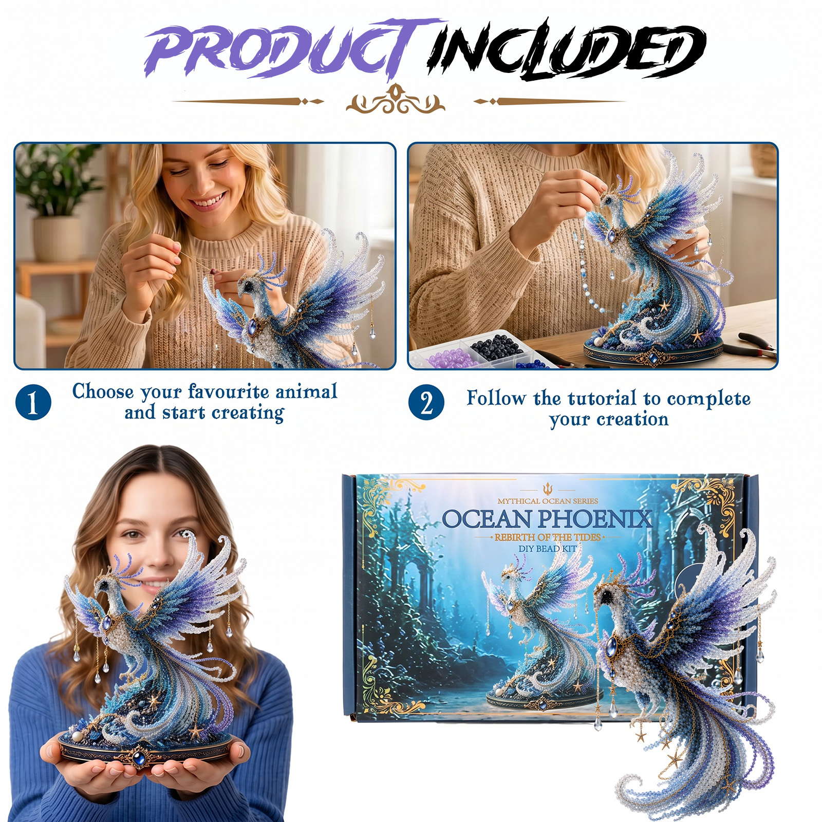 Набор для рукоделия DIY: 3D-би – обзор и цена Resin Craft For Beginners