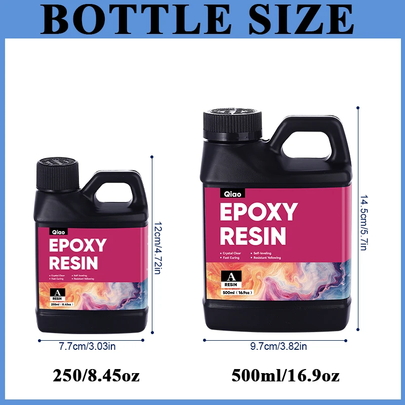 Набор эпоксидной смолы 500 мл/ – обзор и цена Epoxy Uv Resin Kit