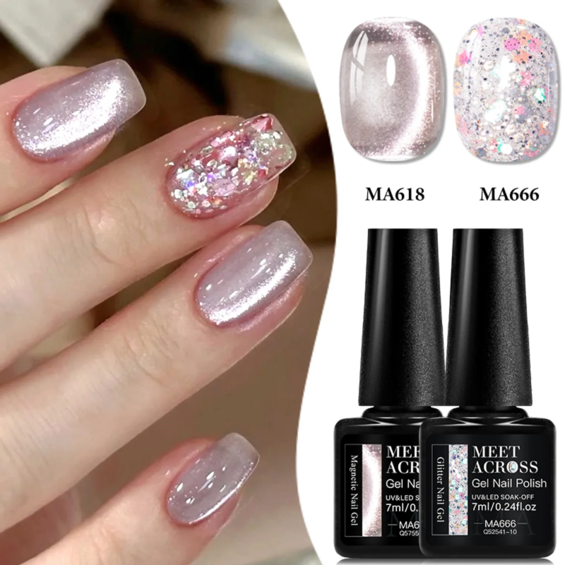 Набор из 2 магнитных гель-лако – обзор и цена Resin Glitter Pack