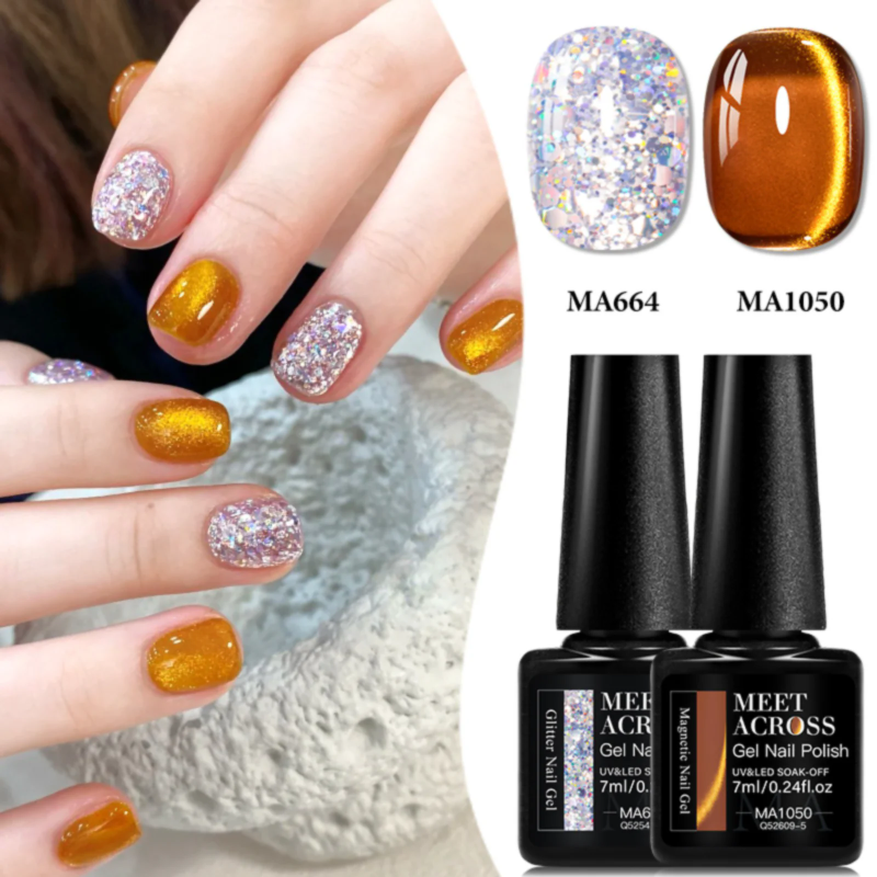 Набор из 2 магнитных гель-лако – обзор и цена Resin Glitter Pack