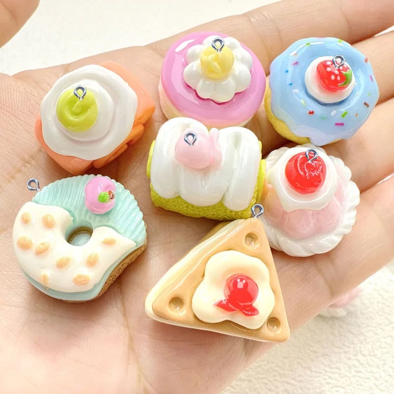 10 шт. миниатюрных подвесок из – обзор и цена Resin Craft Material