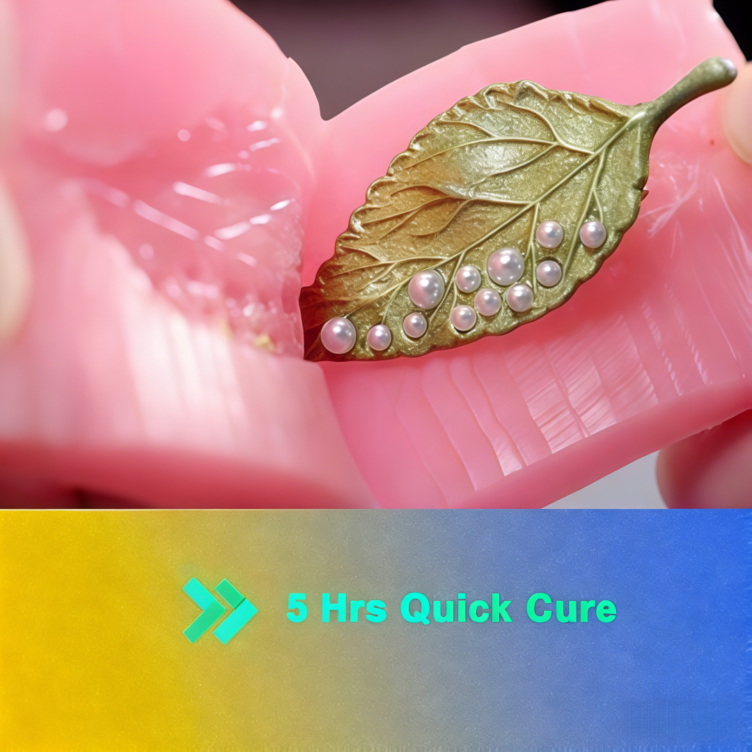 Розовый жидкий силиконовый кау – обзор и цена Resin Craft Material
