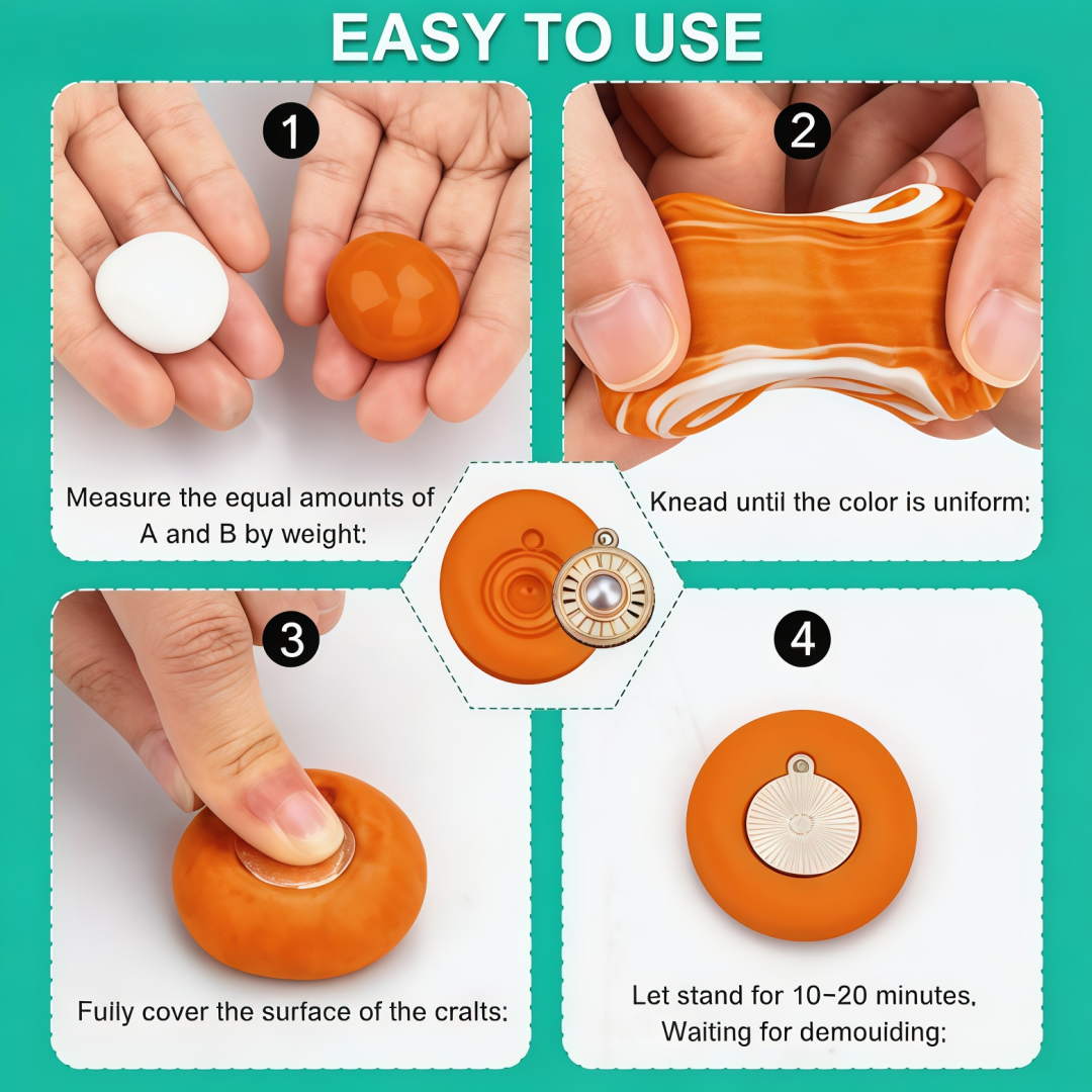 Набор силиконовой глины для тв – обзор и цена Resin Craft Kit