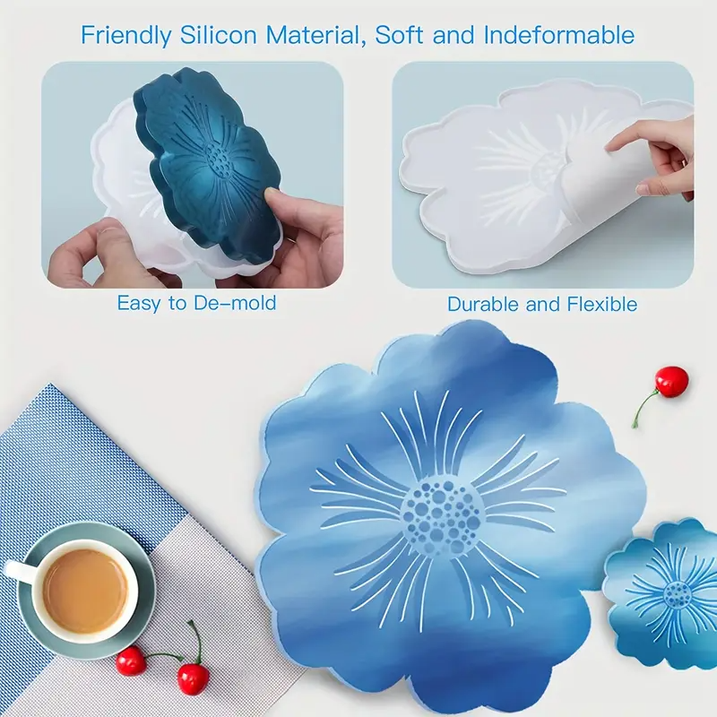 Смоляная форма в форме сакуры  – обзор и цена Geode Mold Silicone