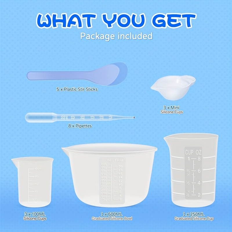 Силиконовые мерные стаканы для – обзор и цена Mixing Cup Silicone