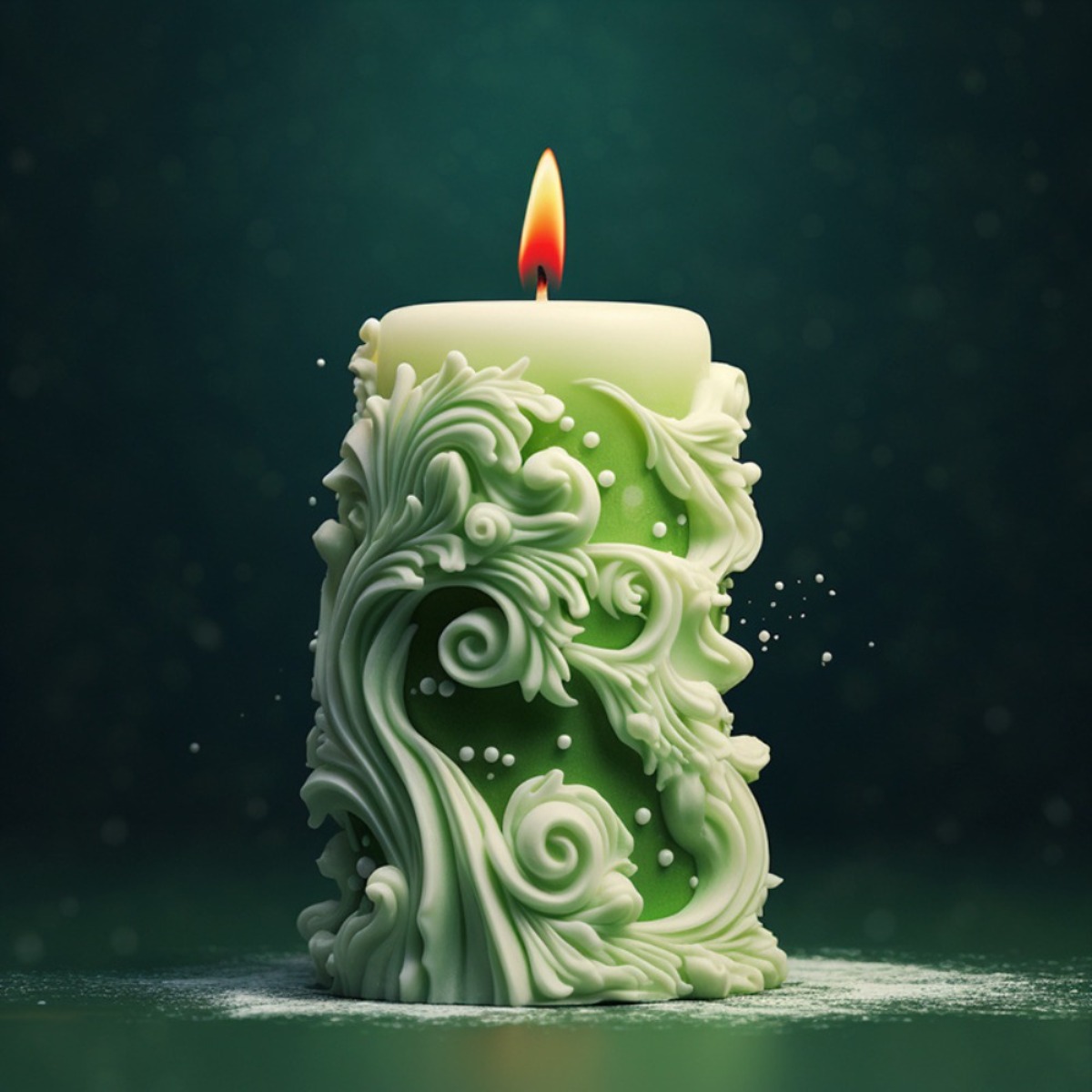 Геометрия, резная цилиндрическ – обзор и цена Resin Ocean Wave Mold