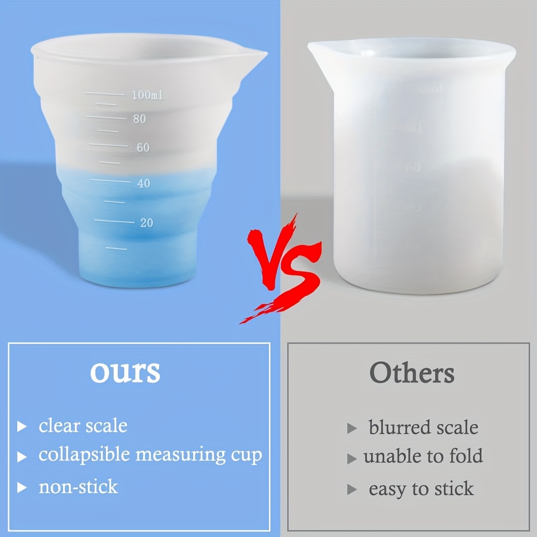 Складная силиконовая мерная ча – обзор и цена Mixing Cup Silicone