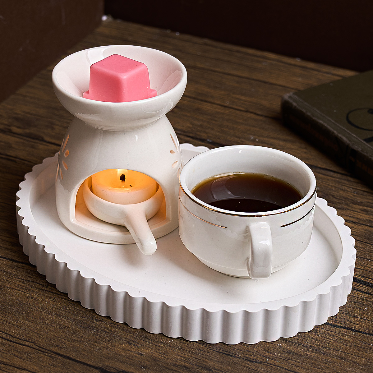 DIY бетонный поднос, силиконов – обзор и цена Coaster Mold Round