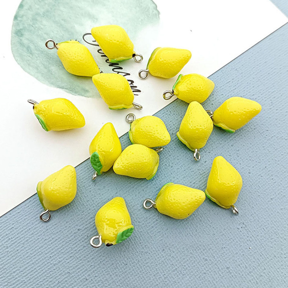 20 шт. лимонных подвесок из см – обзор и цена Crafting Resin