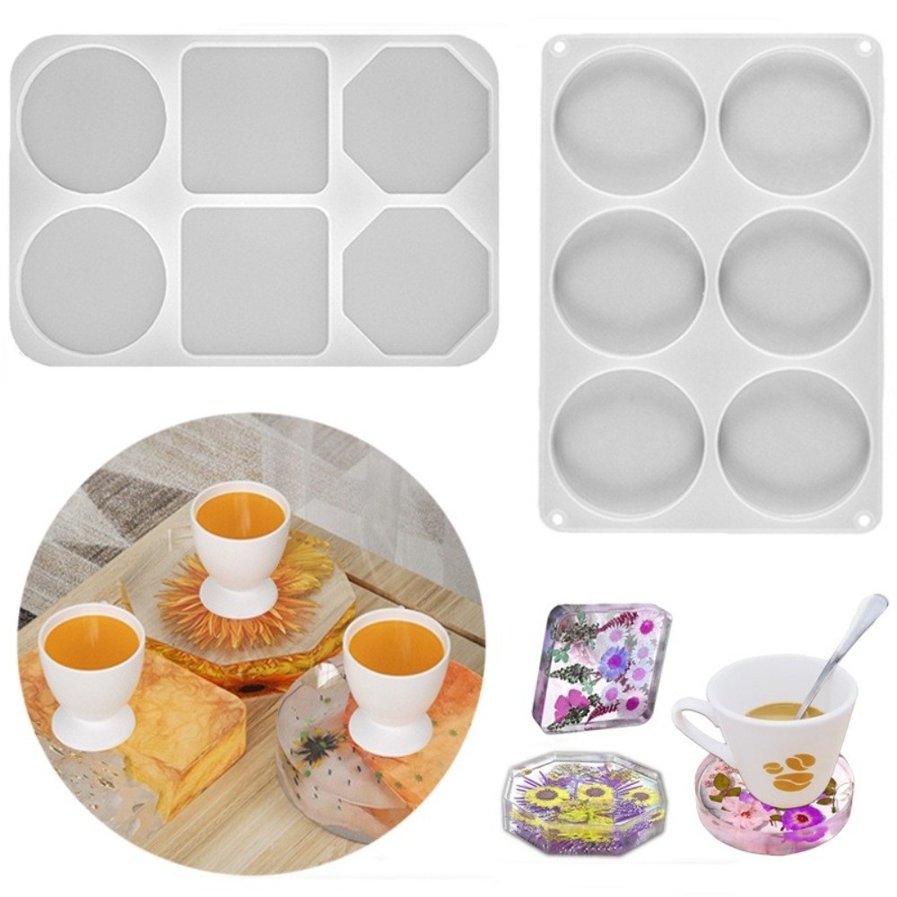 Простые в использовании креати – обзор и цена Coaster Mold Round