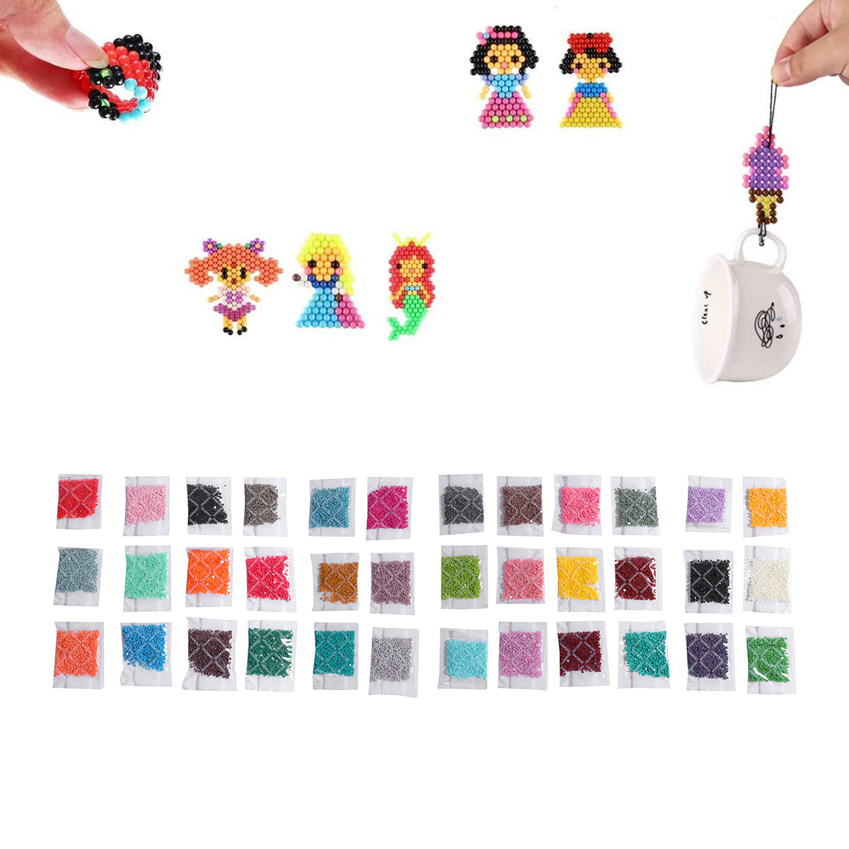 Набор из 36 круглых страз из с – обзор и цена Resin Craft Kit