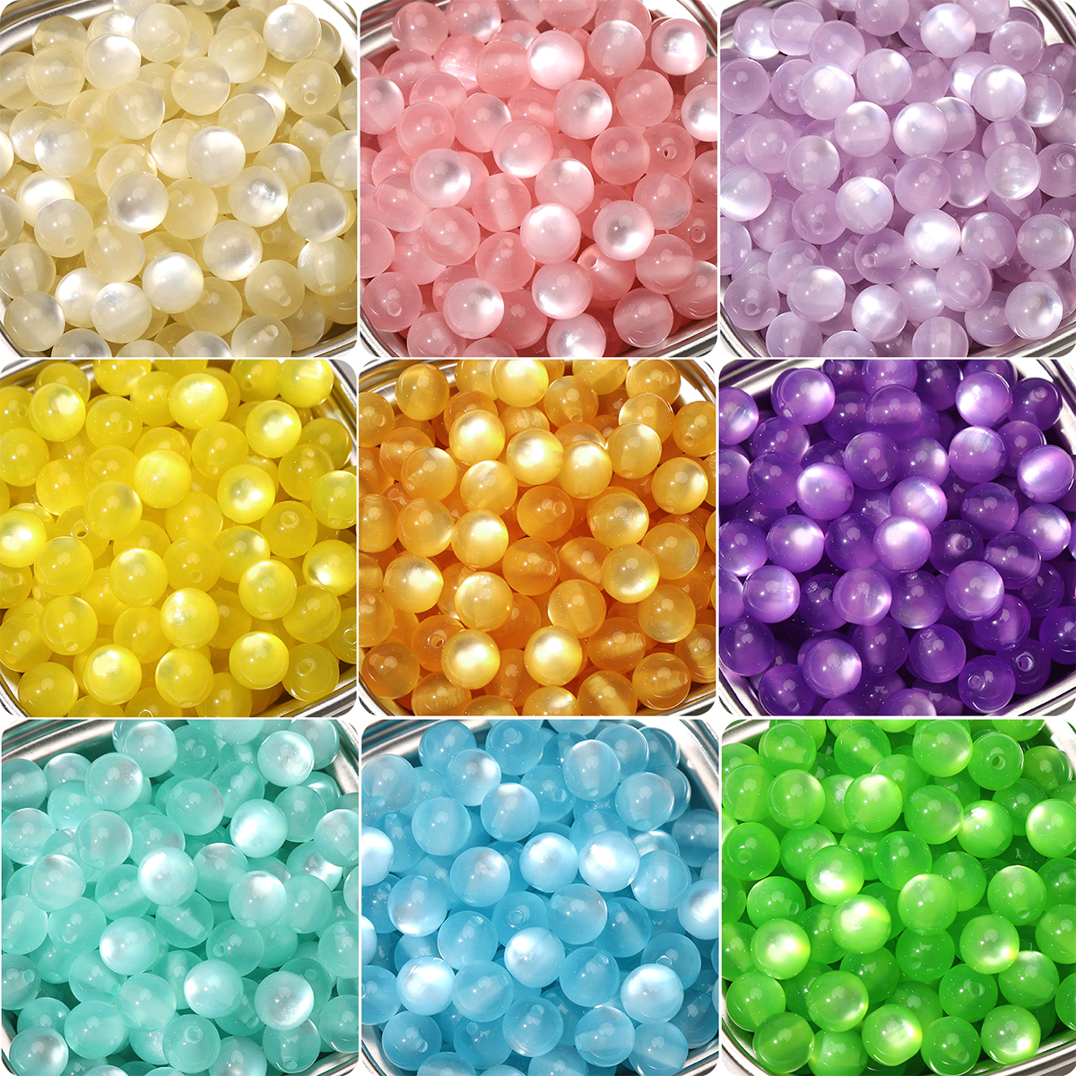 30/60 шт. 10 мм Разноцветные к – обзор и цена Resin Craft Projects