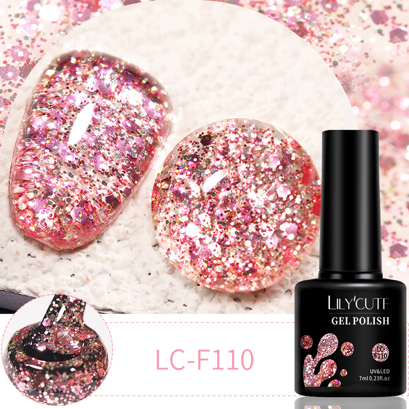 LILYCUTE 7 мл 6 шт./Компл. Бле – обзор и цена Resin Glitter Pack